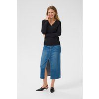 Langarmshirt mit femininer Spitze
