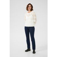Filigrane florale Spitzenbluse