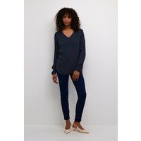 V-Ausschnitt Bluse aus Viskose