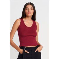 Rippstrick Slim-Fit Tanktop