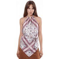 Boho-Top im Schal-Design mit Halterneck