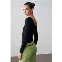Eleganter Langarm-Bodysuit aus Modal