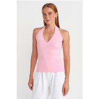 Elegantes Stricktop mit Neckholder