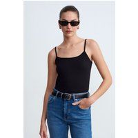 Schmales Camisole-Top mit Karree-Ausschnitt