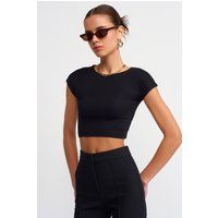 Enges Jersey-Crop-Top