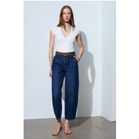 Schmal geschnittenes Jersey Crop Top