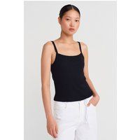Strukturiertes Cami-Top mit Schleifendetail