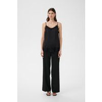 Camisole mit feinem Spitzenbesatz
