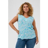 Ärmelloses Top mit Paisley-Print