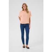 Locker geschnittene Viskose-Bluse