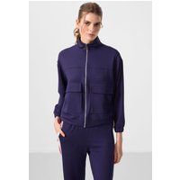 Lockere Strickjacke im Utility-Stil