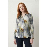 Hemd mit abstraktem Print