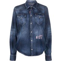 Western-Jeanshemd mit Icon-Reverse-Logo
