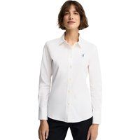 Klassisches Slim-Fit Popelinehemd