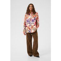 Artistik Print Bluse im Oversize-Schnitt