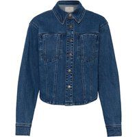 Klassische kurze Jeansjacke