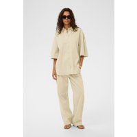 Minimalistisches Oversized-Hemd mit Halbarm