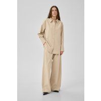 Oversize-Hemd mit Nadelstreifen