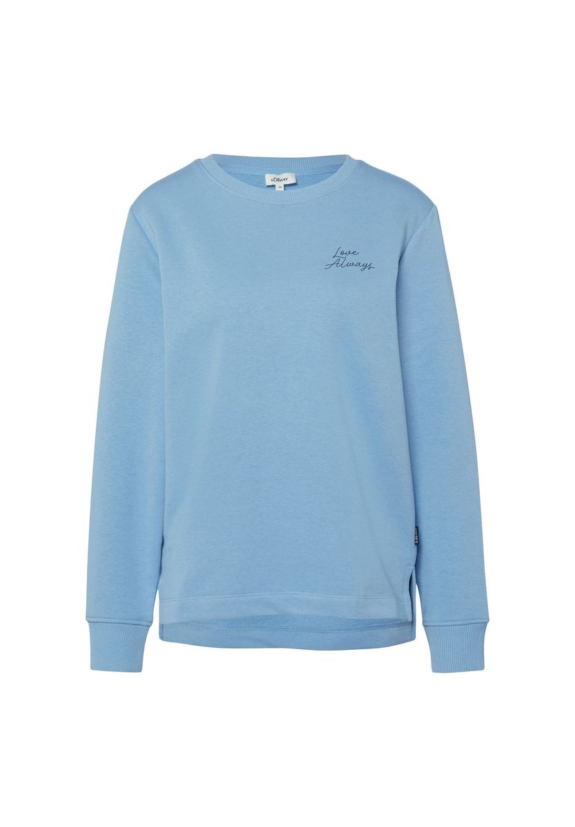 Relaxed Sweatshirt mit Schriftzug