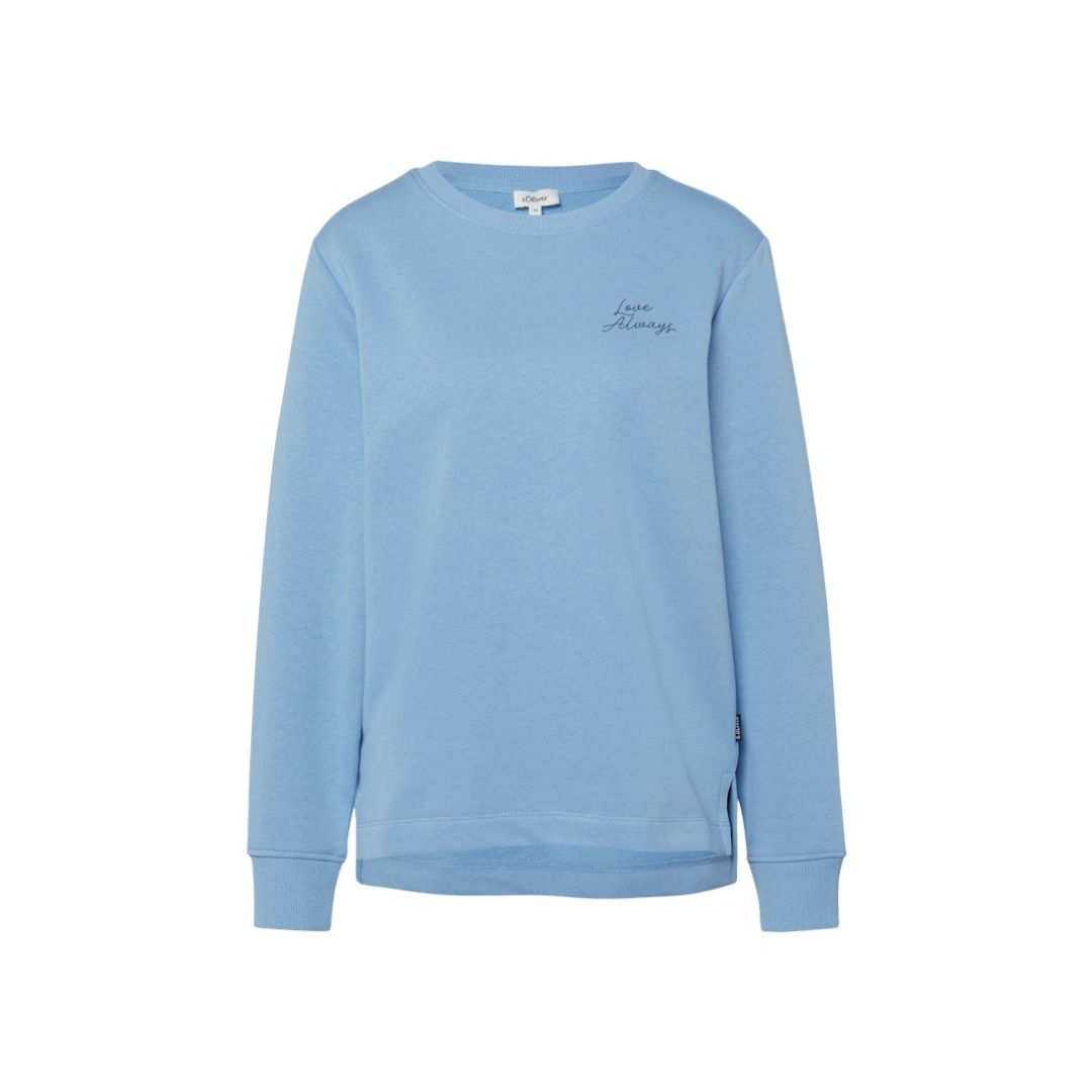 Relaxed Sweatshirt mit Schriftzug
