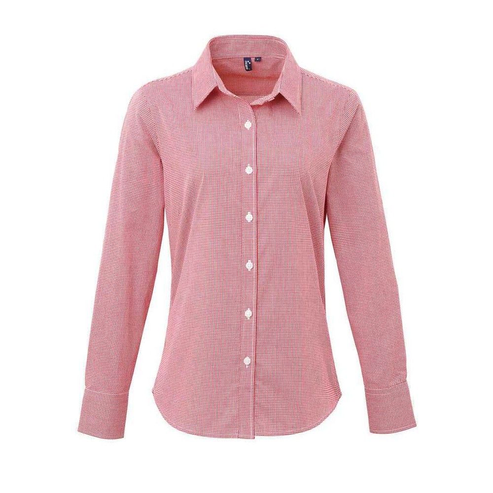 Klassisches Slim-Fit Gingham-Hemd