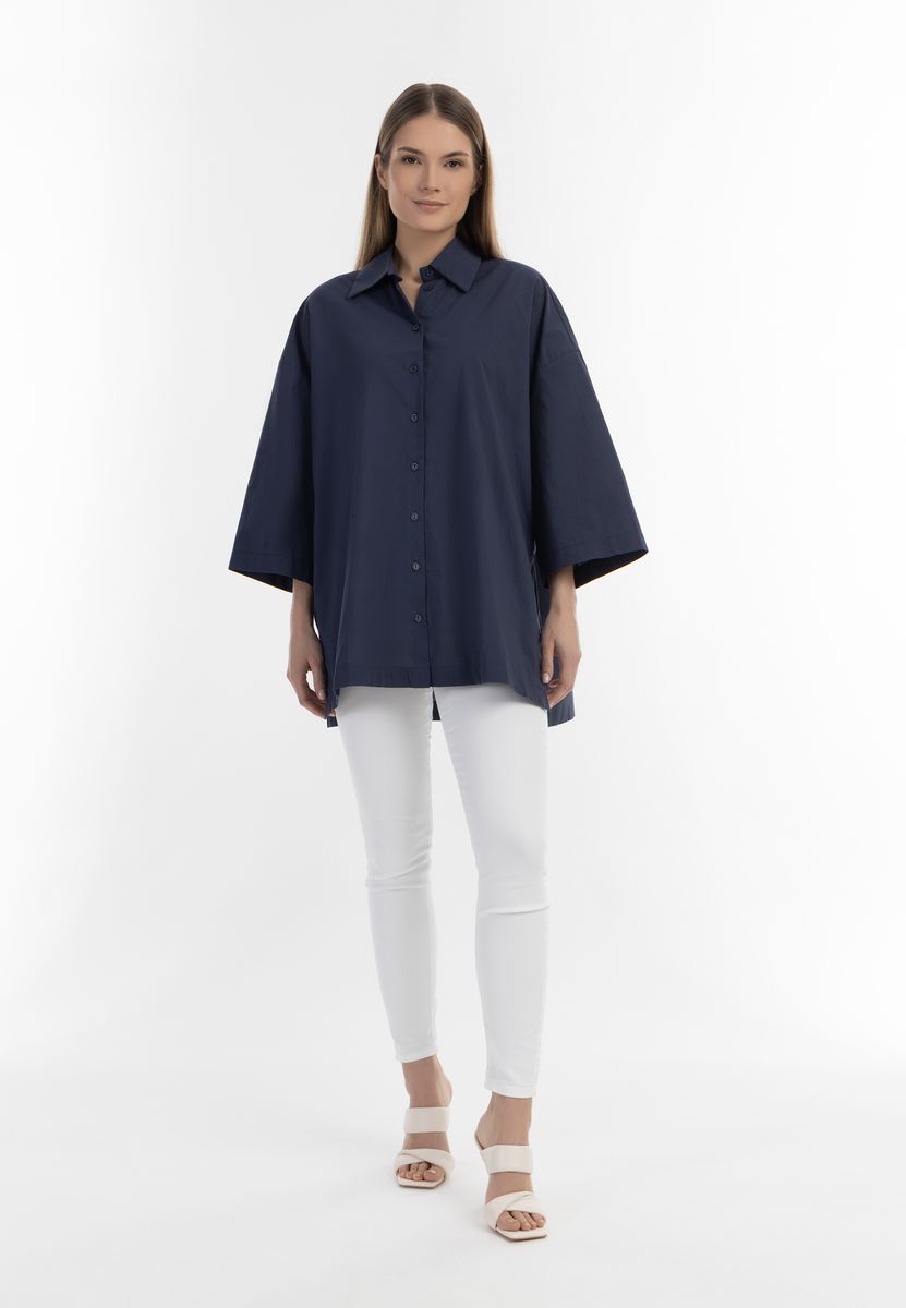 Minimalistisches Oversize-Hemd aus Baumwolle