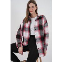 Klassisches Flanell-Overshirt mit Karomuster
