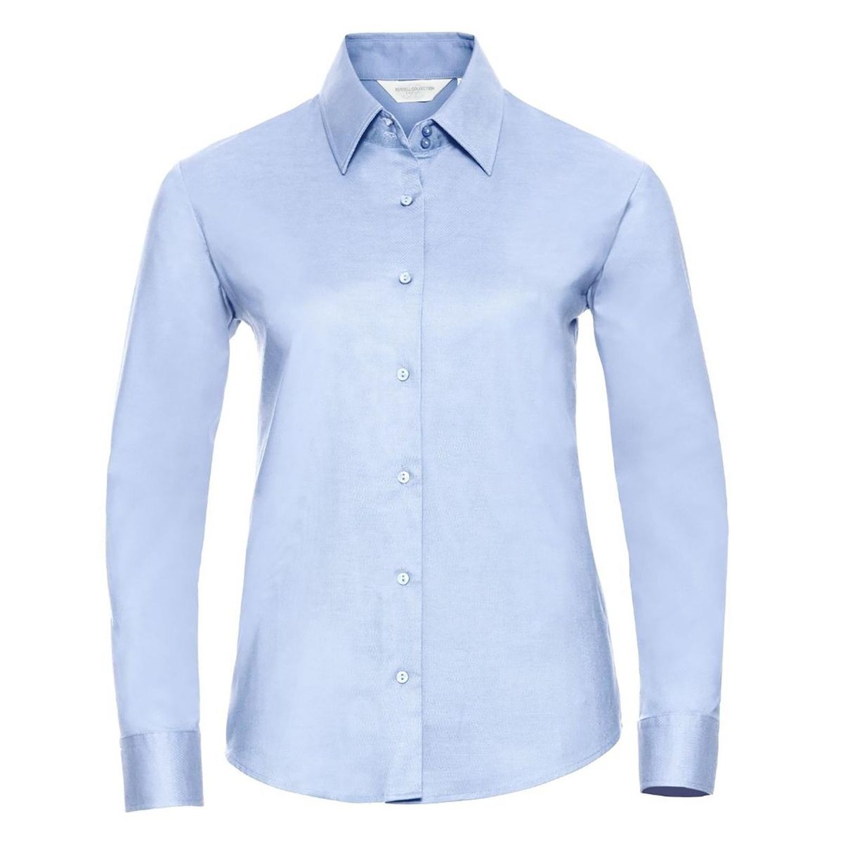 Pflegeleichte Langarm-Oxford-Bluse