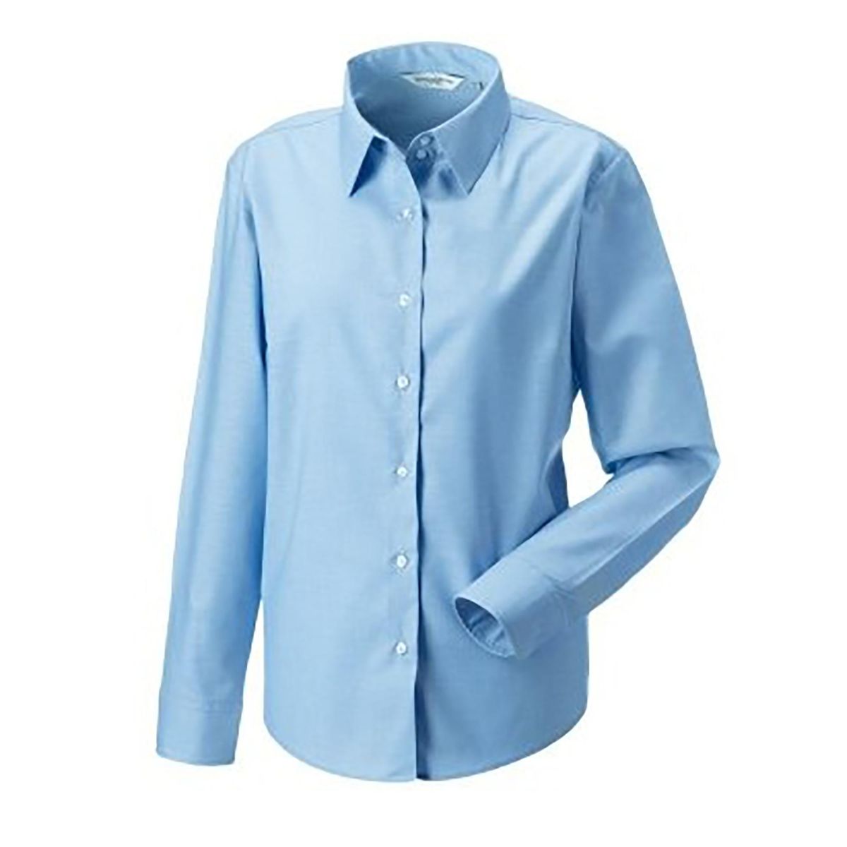 Pflegeleichte Langarm-Oxford-Bluse