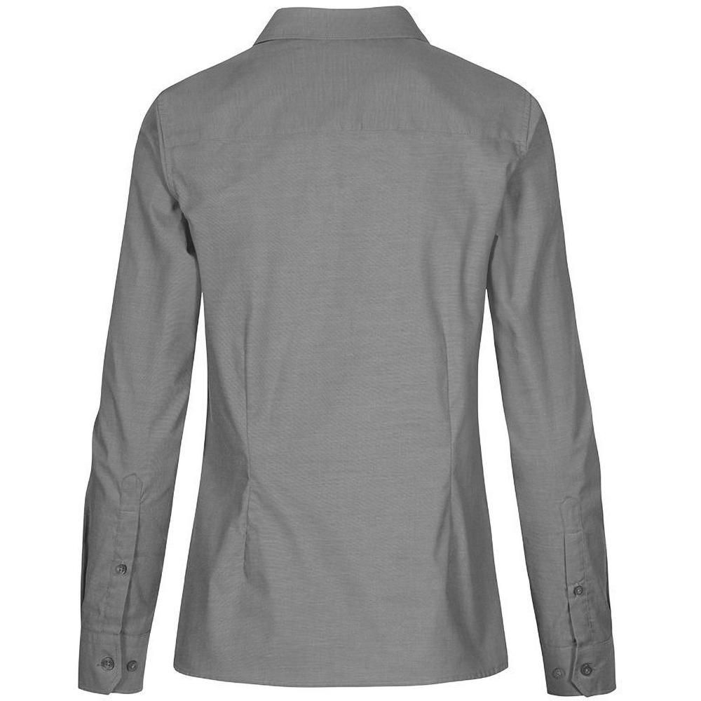 Taillierte Pflegeleichte Oxford-Bluse