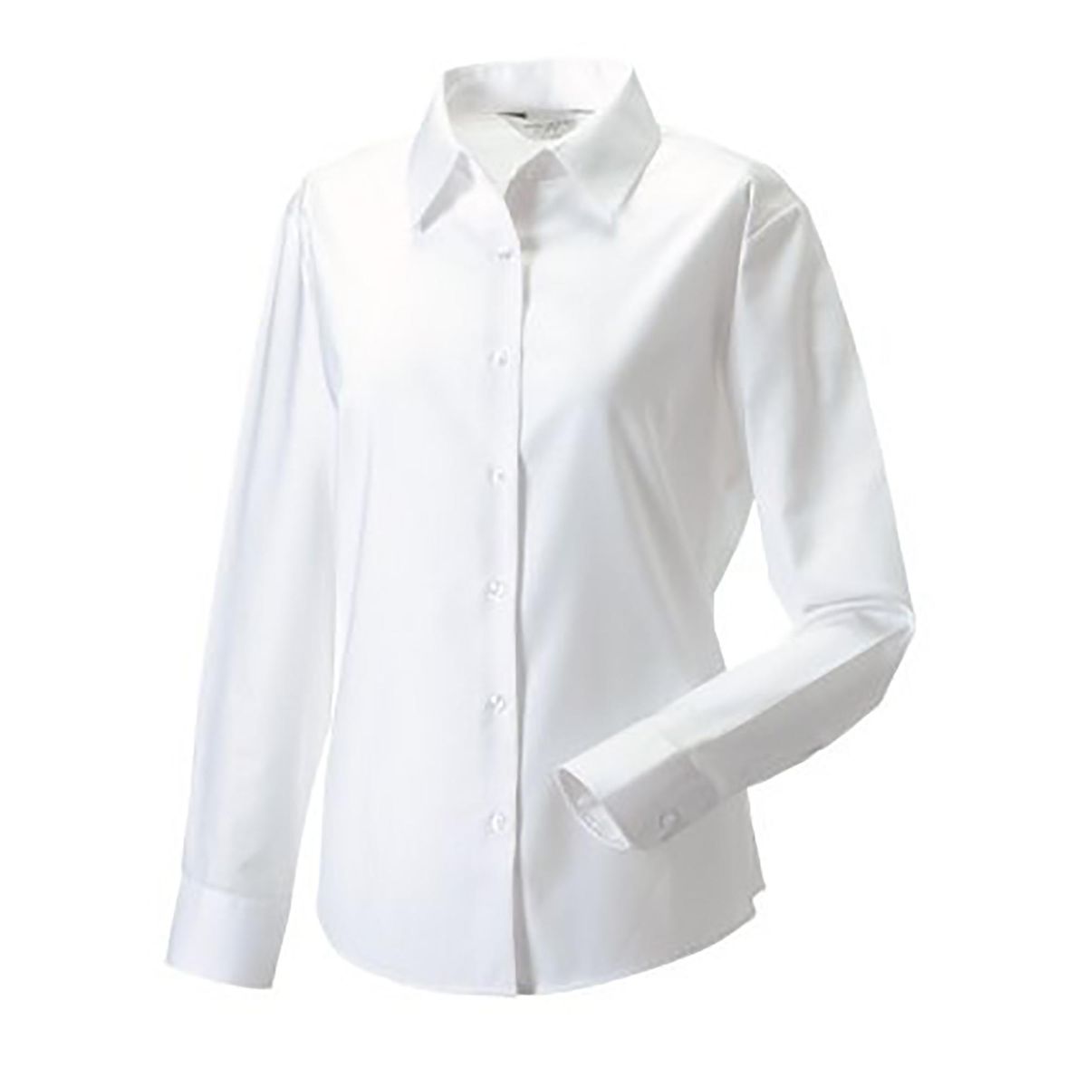 Klassische taillierte Easy-Care Oxford-Bluse
