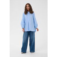 Relaxed-Fit Baumwoll-Tunika-Bluse