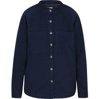 Kragenloses Utility-Hemd im Relaxed Fit