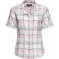 Vintage Kurzarm-Karohemd im Rockabilly-Stil