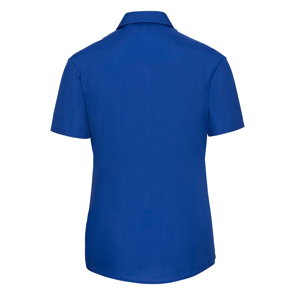 Kurzärmeliges Popeline Button-Down Hemd
