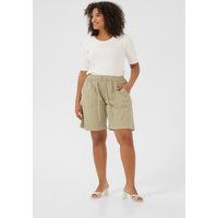 Locker geschnittene Baumwoll-Bermuda-Shorts
