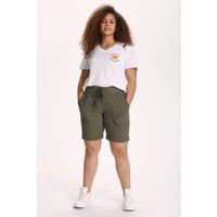 Lockere Baumwoll-Utility-Shorts