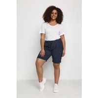 Lässige Baumwoll-Shorts mit Kordelzug