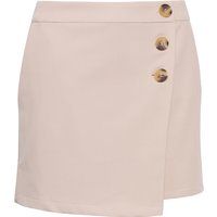 Asymmetrischer Skort mit Wickelfront