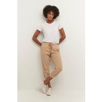 Baumwoll-Capri-Jogginghose in Regular Fit