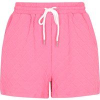 Strukturierte Gesteppte Relaxed-Fit Shorts