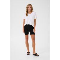 Eng anliegende High-Waist Radlerhose