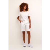 Hochtaillierte Regular Fit Chino-Shorts