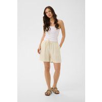 Leichte Shorts mit Tunnelzug und geradem Bein