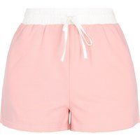 Relaxte Strick-Hose mit Kontrastbund