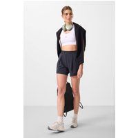 Minimalistische Hochtaillierte Sportshorts