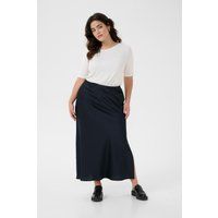 Minimalistischer Maxi-Rock mit hohem Bund