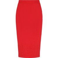 Strassbesetztes Jersey-Midi
