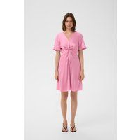 Satin-Minikleid mit Knotendetail