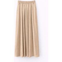 Fließender Maxi-Rock mit hoher Taille
